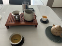 兮元記草木灰普洱茶杯手繪陶瓷主人杯單杯個人大號品茗杯茶建盞功夫茶具 草木灰手繪山水主人杯-禮盒裝 曬單實拍圖
