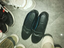肯德基工作鞋女黑色防水防滑皮鞋酒店廚房上班鞋子軟底大碼女鞋單鞋 277單鞋套腳 42 曬單實(shí)拍圖