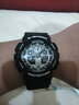 卡西歐（CASIO）手表男 g-shock自動(dòng)背光迷彩風(fēng)大表盤雙顯防水防震運(yùn)動(dòng)男表石英表 熊貓款GA-100BW-1A 曬單實(shí)拍圖