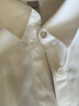雀后白衬衫女职业长袖时尚正装设计感小众工作服衬衣 白色 XL 实拍图