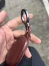 新款吉利車鑰匙套帝豪星瑞星越L繽瑞繽越鑰匙包扣簡約真皮2024款 吉利B款+指環(huán)扣 真皮--棗紅色 曬單實拍圖