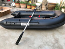 黑金剛沖鋒舟橡皮艇加厚硬底釣魚(yú)船充氣船路亞船皮劃艇救援艇海釣船快艇 黑金剛2.7米鋁合金底沖鋒舟3-4人 曬單實(shí)拍圖