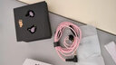 威澤（whizzer）OS1BEAT 有線耳機(jī)入耳式帶麥克風(fēng)HIFI發(fā)燒級(jí)音樂(lè)游戲K歌電腦手機(jī)耳塞立體聲動(dòng)圈高音質(zhì) 黑粉色  3.5mm 帶麥克風(fēng) 曬單實(shí)拍圖