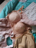 夏.娃.之.秀內衣女文胸聚攏上托聚攏收副乳側收蕾絲文胸罩 淺黃(3772) 75B /34B 曬單實(shí)拍圖