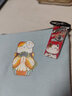 書(shū)果兒（SHU GUO ER）日系招財錢(qián)包女短款韓版可愛(ài)學(xué)生小零錢(qián)包少女心小清新帆布錢(qián)包 小號155氣質(zhì)招財貓-天藍 13.5*10.5厘米 曬單實(shí)拍圖