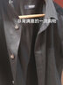 雅戈爾（YOUNGOR）短袖襯衫男素色DP免燙襯衫純棉面料抗皺易打理新品 GSDP10171AFA黑色 42 曬單實拍圖