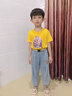 大輪車(chē)不含金屬兒童彈力腰帶0-10歲小朋友松緊橡皮筋褲帶男童女童幼兒園 米色 0-9歲 曬單實(shí)拍圖