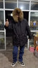 恒源祥派克服男士整貂內膽可拆卸加厚親膚保暖皮毛一體過(guò)膝長(cháng)款皮草外套 時(shí)尚黑中長(cháng)款+黃色內膽 4XL (171-190斤) 曬單實(shí)拍圖
