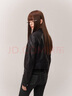CHUU仿PU皮皮衣女2025冬季新品辣妹個性休閑百搭黑色短款拉鏈外套 黑色 S 曬單實拍圖
