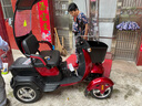 愛霏特嘉旅三人座位版四輪電動(dòng)車?yán)夏昀先穗娖寇嚧杰囌嚢l(fā)貨免安裝 嘉旅L：800W+35KM時(shí)速+防爆鋰電 72V20A 曬單實(shí)拍圖