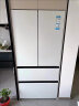 海尔（Haier）460L零距离自由嵌入多门四开门法式电冰箱家用白色一级能效超薄嵌入式以旧换新BCD-460WGHFD4DW9U1 实拍图