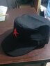 五角星帽子夏天透氣棒球帽男女鴨舌帽太陽(yáng)帽防曬戶(hù)外休閑遮陽(yáng)訓練帽子 五星-黑色 可調節 曬單實(shí)拍圖