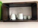 鳳陶凰（FENG TAO  HUANG）景德鎮(zhèn)國(guó)貨陶瓷功夫茶具影青浮雕中式家用茶杯茶壺套裝送領(lǐng)導(dǎo) 國(guó)色天香提梁壺套裝 曬單實(shí)拍圖