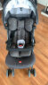 好孩子（gb）婴儿车可坐可躺轻便折叠婴儿推车宝宝遛娃避震伞车 D678深灰 实拍图
