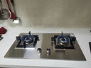 天際星灶具Q3不銹鋼直燃火天然氣臺嵌倆用JZT-G8333實(shí)用燃氣灶 曬單實(shí)拍圖