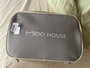 MIDO HOUSE銘都60支新疆棉磨毛四件套四季通用床上四件套學(xué)生宿舍床單三件套 【60支全棉-磨毛】汝窯白配焦糖棕 1.2m-三件套 床單款 -被套150*200 曬單實(shí)拍圖