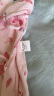 童泰婴儿衣服新生婴儿额四季春夏薄款连体衣0-6个月宝宝纯棉内衣2件装 粉紫小兔（四季款） 66cm 实拍图