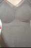 元夢(mèng)菲石墨烯發(fā)熱保暖背心蕾絲免穿文胸秋冬加厚女士一體打底內衣上衣 咖啡色（單件） XL （120-140斤） 曬單實(shí)拍圖