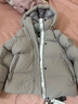 君羽戶(hù)外羽絨服男女短款新款800高蓬95絨加厚保暖白鵝絨服H52313 霜灰-女款 L 推薦男135-150斤/女110-120斤 曬單實(shí)拍圖