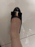 菲拉格慕（Ferragamo）女士中跟鞋 Vara珩縫蝴蝶結粗跟鞋 時(shí)尚大牌女鞋【跟高約3.5cm】 黑色 01M832 0672114 36 碼（5.5碼） 曬單實(shí)拍圖