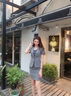 伊婭莎時(shí)尚職業(yè)裝短袖小西裝外套女夏氣質(zhì)酒店西服套裝美容師前臺工作服 粉色單件西服 XL 建議110-120斤 曬單實(shí)拍圖