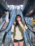 Shelley Jones 撞色拼接圓領(lǐng)毛衣男秋冬季日系復(fù)古ins寬松內(nèi)搭針織衫慵懶風(fēng)線衣 綠色 XL [建議125-145斤] 曬單實拍圖