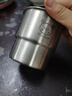 沃德百惠（WORTHBUY）304不銹鋼冰美式咖啡杯高顏值隨手杯帶蓋防燙戶外露營杯喝水杯子 范范兔 400ml 曬單實拍圖