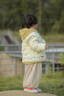 巴拉巴拉【官方正品】童裝男童羽絨服冬裝外套2024年新款輕羽絨搖粒絨兩件 蛾黃31006 110 充絨量65g 曬單實(shí)拍圖