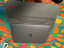 蘋(píng)果iPadPro 2021年新款M1芯片 11英寸平板電腦包M2內膽包皮套保護套收納袋 橫款灰色皮套+電源袋 曬單實(shí)拍圖