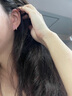 喜鉆婉夢(mèng)海水珍珠耳環(huán)女18K金akoya珍珠鉆石耳飾一款兩戴年輕款送老婆 海水珍珠8-8.5mm+鉆石11分 曬單實(shí)拍圖
