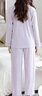 莫代爾睡衣女士春秋款棉長(zhǎng)袖長(zhǎng)褲秋季薄款家居服套裝2025年新款家居服 XPW4436# L 【適合100-120斤】 曬單實(shí)拍圖