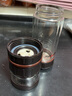 宜加美（YIJIAMEI）玻璃茶水分離雙層玻璃杯泡茶水杯子大容量便攜帶蓋過濾水杯 B820 摩卡棕 450ML  直徑7CM 曬單實拍圖