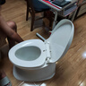 KU-liFe仿真陶瓷移動馬桶孕婦坐便器 老人病人坐便椅 塑料便攜兩用座便凳 增強(qiáng)防滑廁所用 曬單實拍圖