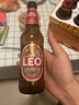 LEO啤酒網(wǎng)紅泰國(guó)啤酒原裝進(jìn)口玻璃瓶裝精釀小麥芽整箱 330mL 12瓶 曬單實(shí)拍圖