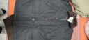 馬登工裝 美式復(fù)古PCU連帽棉服戶外登山中長款派克服加厚棉襖大衣男冬 卡其色 2XL 曬單實拍圖