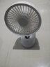 XAXR 小風(fēng)扇迷你usb可充電大風(fēng)力低音手持電扇學(xué)生宿舍床上辦公室桌面臺式小型蓄電池嬰兒車(chē)夾子風(fēng)扇 黑色1200毫安+USB充電+3檔 曬單實(shí)拍圖