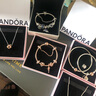 潘多拉（PANDORA）交纏閃爍手鏈套裝高級時(shí)尚飾品教師節禮物交纏閃爍手鏈19cm 曬單實(shí)拍圖