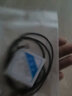 默研（MOYAN）【默研】項鏈繩吊墜繩珠寶掛繩飾品配件蠟線(xiàn)繩子橡膠皮質(zhì)繩黑皮繩 黑色皮繩2條裝(經(jīng)濟GSF-A07-204 曬單實(shí)拍圖