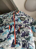 李寧童裝兒童羽絨服男小童柔軟保暖90%白鴨絨短款上衣100YYMR023-2 曬單實(shí)拍圖