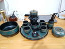 艾瑩嘉 整套陶瓷老段泥自動(dòng)功夫茶具套裝黑陶家用懶人防燙石磨泡茶器茶杯送禮茶幾 暗香自動(dòng)(配茶盤)12頭茶具套裝 1件 曬單實(shí)拍圖