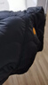 貝肽斯寶寶羽絨服秋冬款鴨絨兒童冬裝外套男童女童輕盈保暖面包服 黑色 三防耐臟污 110 曬單實(shí)拍圖
