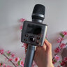 essonio意大利品牌話(huà)筒音響一體麥克風(fēng)無(wú)線(xiàn)藍牙K歌寶唱歌手機家用車(chē)載直播麥 黑色 曬單實(shí)拍圖