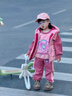 G.DUCKKIDS小黃鴨女童套裝秋冬裝加絨庫(kù)洛米兒童衣服寶寶冬季加厚馬甲三件套 002三件套-粉色 110 建議100-110cm4-5歲 曬單實(shí)拍圖