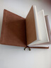 聚紳（JUNDSAM）旅行手賬本內芯 真皮筆記本本子替芯 日程本計劃本 牛皮紙記事本日記本筆記本文具 道林紙【空白本】?jì)刃?護照款 曬單實(shí)拍圖
