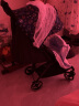 好孩子（gb）婴儿推车 宝宝车婴儿伞车 可坐可躺儿童推车轻便可折叠手推车D636 收缩遮阳棚 更透气款D643-H蓝色 实拍图