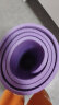 匹克瑜伽垫加厚加宽男女健身训练运动减震静隔音防滑垫儿童舞蹈垫紫色 实拍图