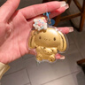 中國(guó)風(fēng)黃金美樂(lè)蒂掛件999玉桂狗手鏈金片庫(kù)洛米鑰匙扣帕恰狗掛件 【玉桂狗】單掛件 曬單實(shí)拍圖
