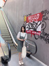 衣典零一（LEDIALYI）牛仔背帶裙女2024春夏季女裝新款高檔復(fù)古甜妹連衣裙兩件套套裝女 背帶裙+T恤 S （建議105斤內(nèi)） 曬單實拍圖