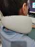 佳奧逗號便攜U型枕旅行U枕記憶棉護頸枕護脖辦公居家車(chē)用久坐頸椎托枕 淺灰色 曬單實(shí)拍圖