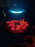 德國寶（German Pool）室內電燒烤爐家用 自動(dòng)旋轉燒烤烤爐 烤肉鍋電烤盤(pán)商用 烤肉盤(pán)烤串機 電燒烤機照燒爐 KQB-415 曜石黑高配版【陶瓷油烤盤(pán)+多功能套裝】 1層 曬單實(shí)拍圖